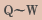 Q`W